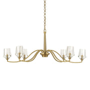 Uttermost 21404 Barcelona 6 Light Brass Chandelier
