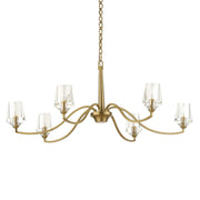 Uttermost 21404 Barcelona 6 Light Brass Chandelier
