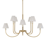 Uttermost 21406 Poppins 8 Light Brass Chandelier