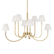 Uttermost 21406 Poppins 8 Light Brass Chandelier
