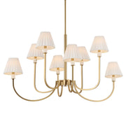 Uttermost 21406 Poppins 8 Light Brass Chandelier