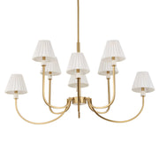 Uttermost 21406 Poppins 8 Light Brass Chandelier