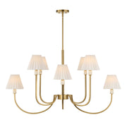 Uttermost 21406 Poppins 8 Light Brass Chandelier
