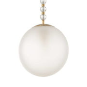 Uttermost 21643 Ripple 1 Light Frost Glass Pendant