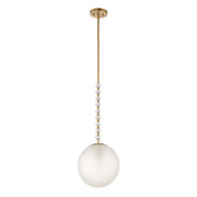 Uttermost 21643 Ripple 1 Light Frost Glass Pendant