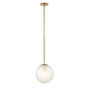 Uttermost 21643 Ripple 1 Light Frost Glass Pendant