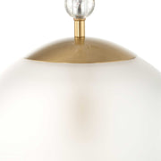 Uttermost 21643 Ripple 1 Light Frost Glass Pendant