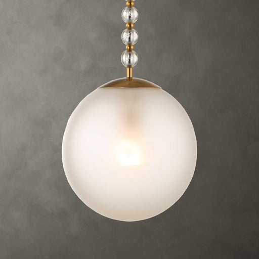 Uttermost 21643 Ripple 1 Light Frost Glass Pendant