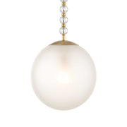Uttermost 21643 Ripple 1 Light Frost Glass Pendant