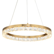 Uttermost 21407 Segovia Round Crystal LED Chandelier