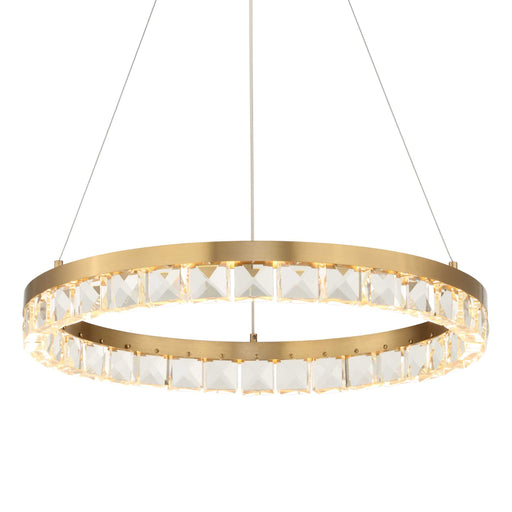 Uttermost 21407 Segovia Round Crystal LED Chandelier