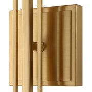 Uttermost 22601 Trenton 2 Light Brass Sconce