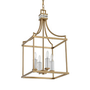Uttermost 21644 Montreal 4 Light Brass Lantern Pendant