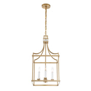 Uttermost 21644 Montreal 4 Light Brass Lantern Pendant