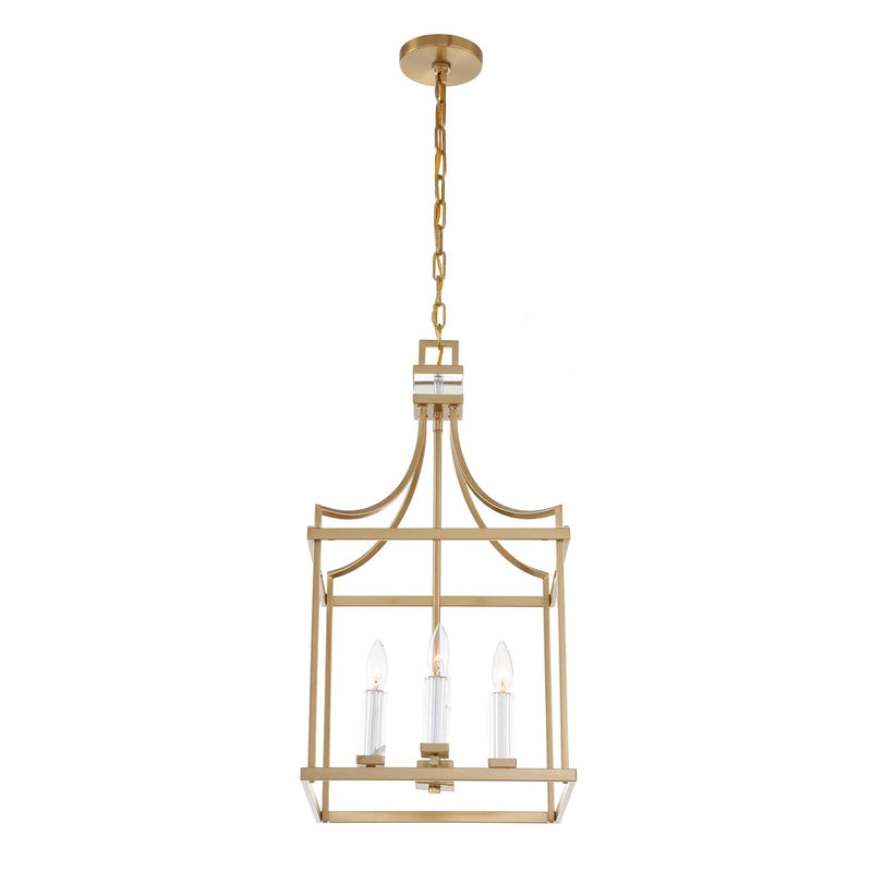 Uttermost 21644 Montreal 4 Light Brass Lantern Pendant