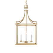 Uttermost 21644 Montreal 4 Light Brass Lantern Pendant