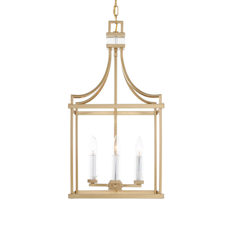 Uttermost 21644 Montreal 4 Light Brass Lantern Pendant