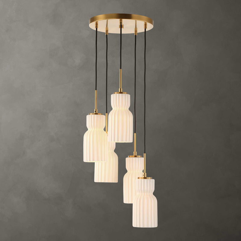 Uttermost 21645 Vanier 5 Light Cluster Pendant