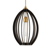 Uttermost 21647 Darby 1 Light Architectural Oval Pendant