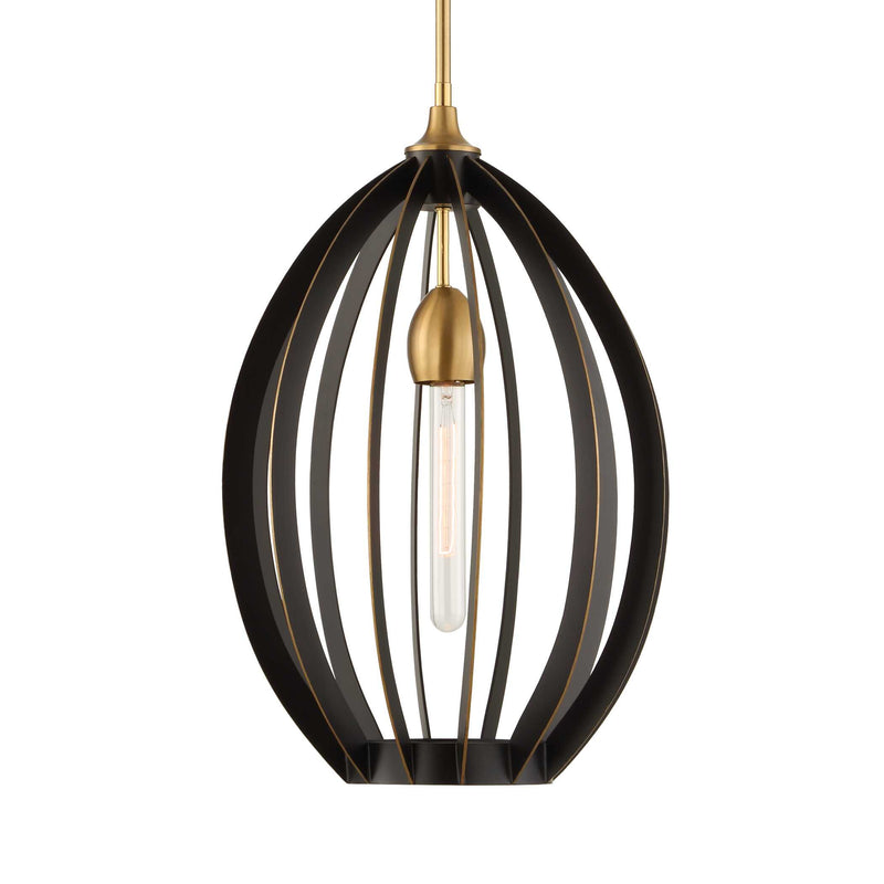 Uttermost 21647 Darby 1 Light Architectural Oval Pendant