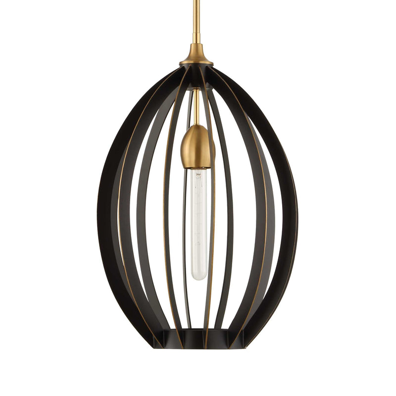 Uttermost 21647 Darby 1 Light Architectural Oval Pendant