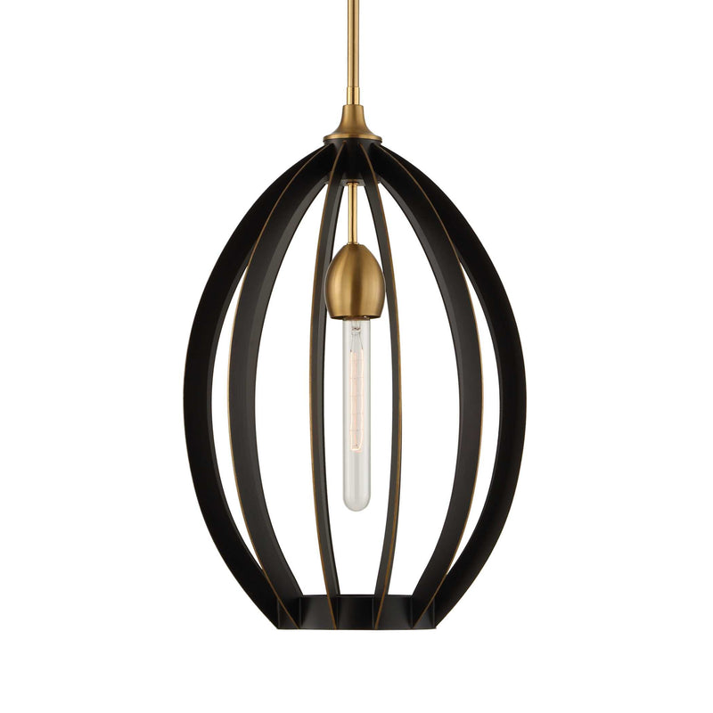 Uttermost 21647 Darby 1 Light Architectural Oval Pendant