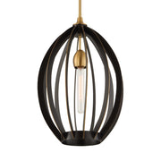 Uttermost 21647 Darby 1 Light Architectural Oval Pendant