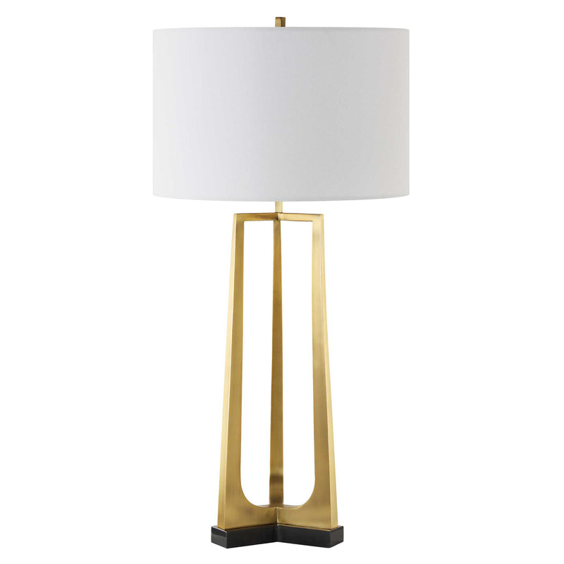 Uttermost 30345 Crossroads Brass Table Lamp