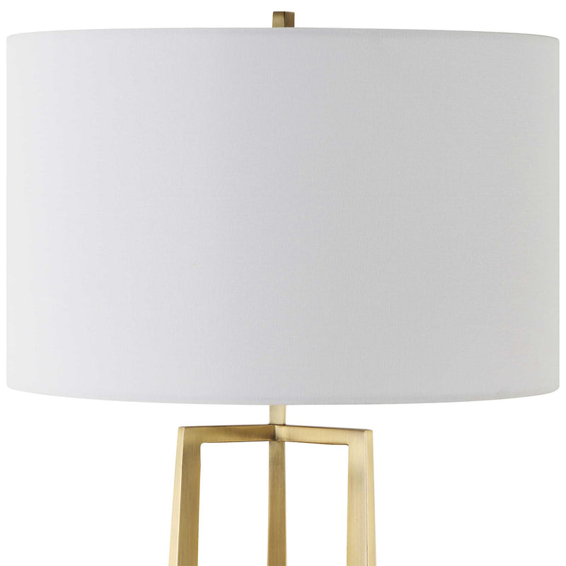 Uttermost 30345 Crossroads Brass Table Lamp