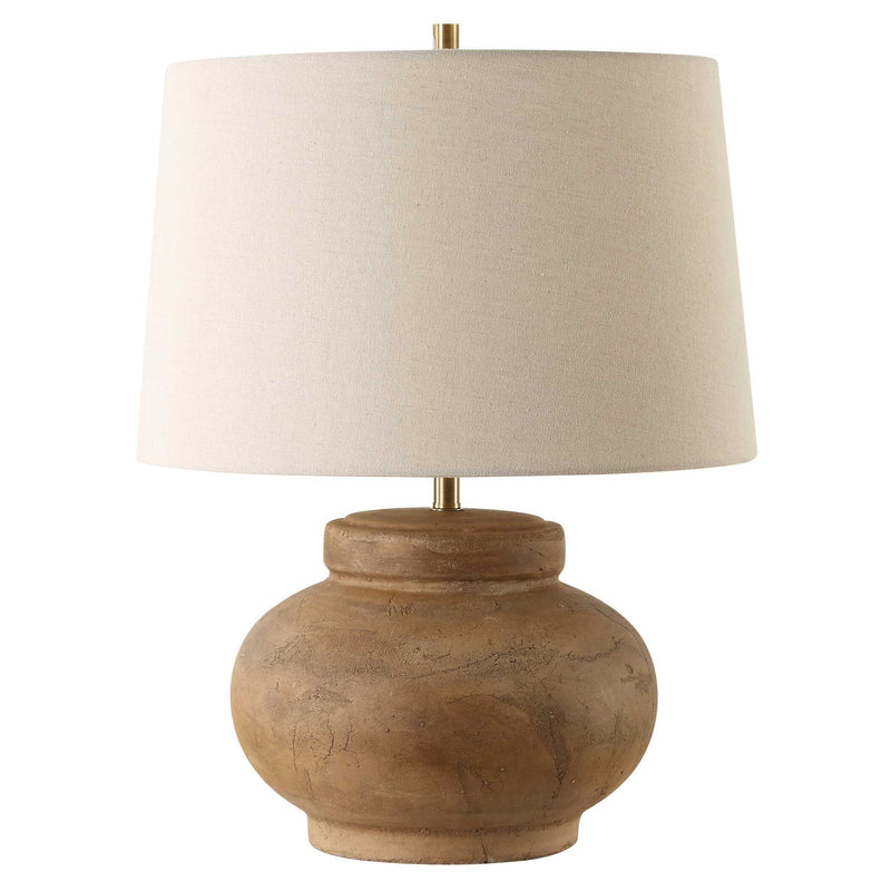 Uttermost 30346-1 Urbino Aged Terracotta Table Lamp