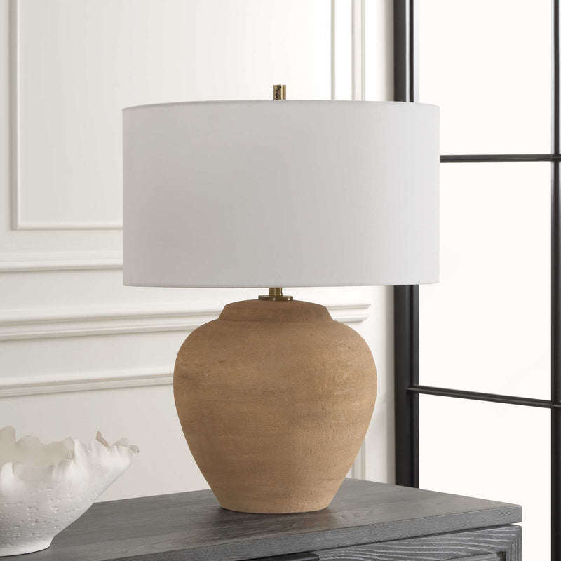 Uttermost 30347-1 Treviso Terracotta Table Lamp