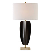 Uttermost 30384 Kure Black Table Lamp