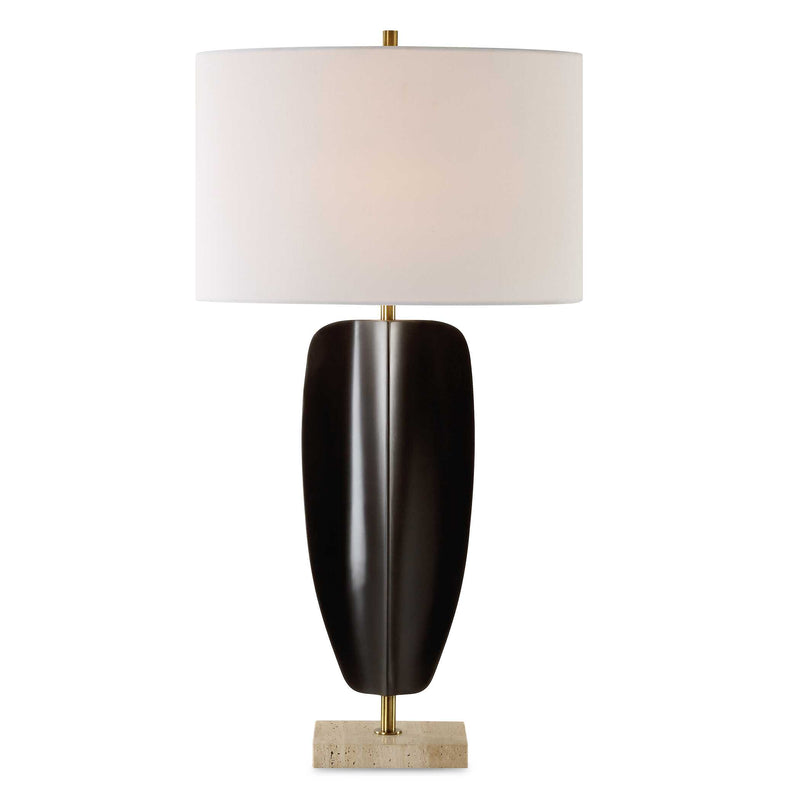 Uttermost 30384 Kure Black Table Lamp