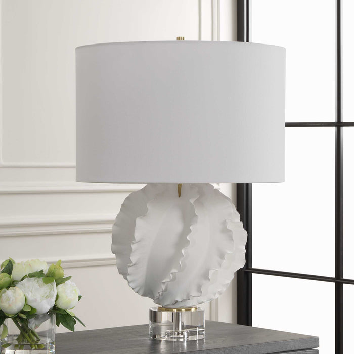 Uttermost 30292 Saylor White Table Lamp
