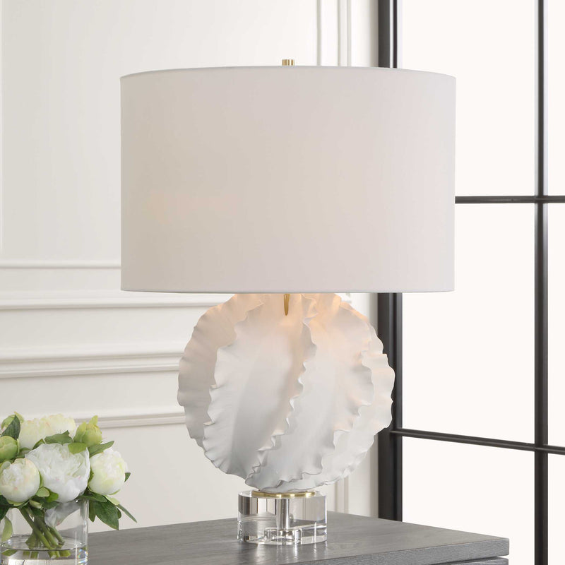 Uttermost 30292 Saylor White Table Lamp