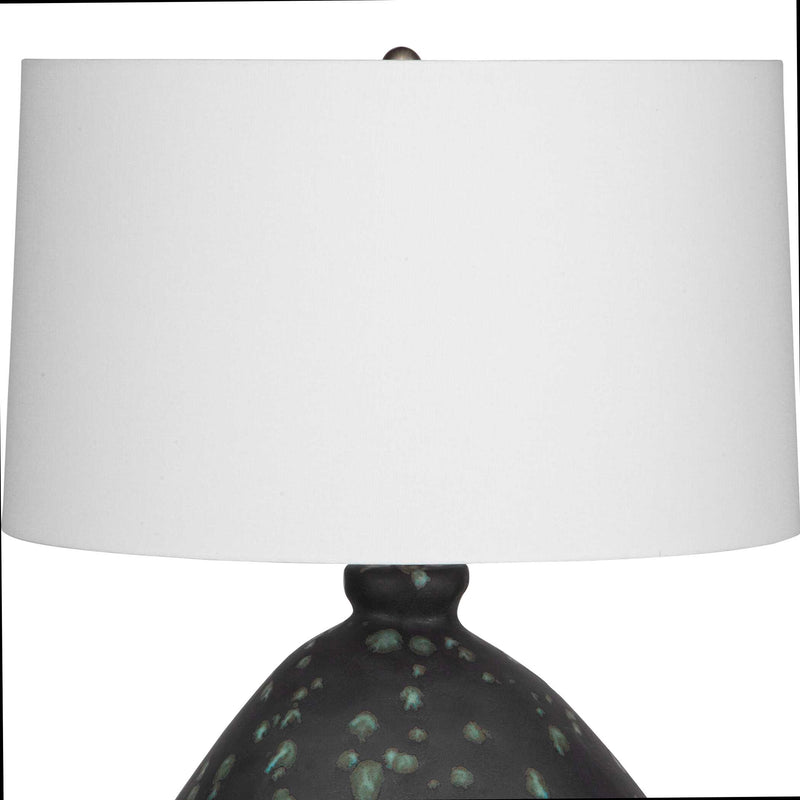 Uttermost 30375-1 Killarney Distressed Green Table Lamp