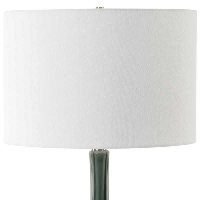 Uttermost 30395-1 Essex Green Glass Table Lamp