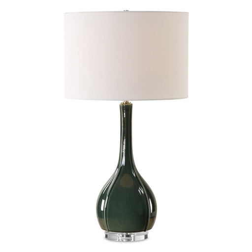 Uttermost 30395-1 Essex Green Glass Table Lamp