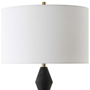 Uttermost 30348-1 Threefold Black Stone Table Lamp