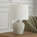 Uttermost 30369-1 Rupture Aged Ivory Table Lamp