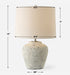 Uttermost 30369-1 Rupture Aged Ivory Table Lamp