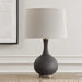 Uttermost 30373 Rimini Black Glaze Table Lamp