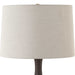 Uttermost 30373 Rimini Black Glaze Table Lamp