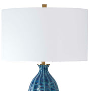 Uttermost 30377-1 Bixby Blue Table Lamp