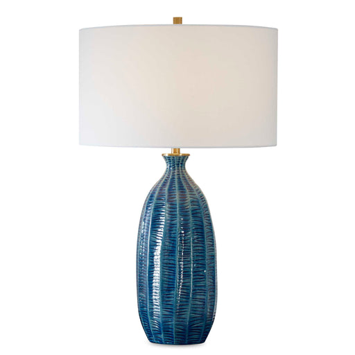 Uttermost 30377-1 Bixby Blue Table Lamp