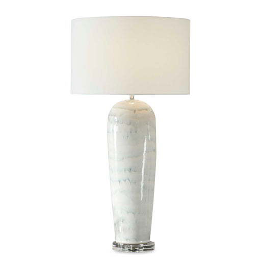 Uttermost 30379-1 Arden White Glaze Table Lamp