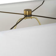 Uttermost 30386-1 Basalt Black Stone Table Lamp