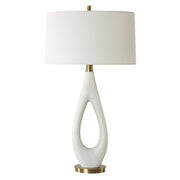 Uttermost 30387 Promenade White Table Lamp
