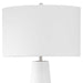 Uttermost 30380-1 Santino Crackled Ivory Table Lamp