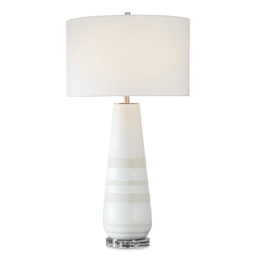 Uttermost 30380-1 Santino Crackled Ivory Table Lamp